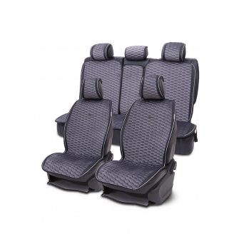 Накидки-чехлы на сиденье для HYUNDAI I30 2007-2012 AUAU Romeo Серый (42194282)