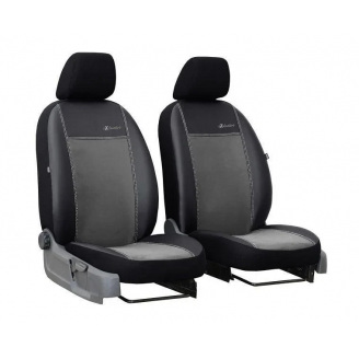 Чехлы на передние сиденья для CHERY A13 2008- POK-TER Exclusive Серый (r416537)