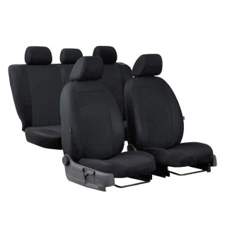 Авточехлы Toyota Yaris (1999-2005) POK-TER Classic Plus с черной вставкой