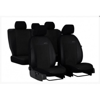 Авточехлы на сиденье GEELY GC7 2015- (2002-2011) POK-TER Premium Unico с черной вставкой алькантара