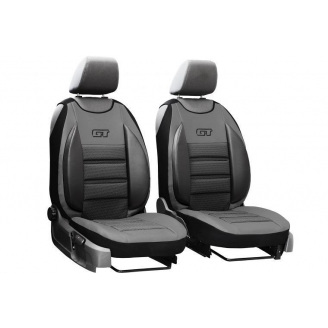 Авточехлы накидки для CITROEN C2 2003-2009 POK-TER GT серые на передние сиденья