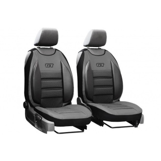 Авточехлы накидки для GEELY GХ2 2012- (2002-2011) POK-TER GT серые (на передние сиденья)