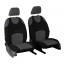Майки чехлы на передние сиденья GEELY Emgrand 8 (EC8) 2013-2020 (2002-2011) POK-TER Tuning Classic с серой Киев