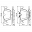 Тормозные колодки Bosch дисковые задние LAND ROVER/JAGUAR Range Rover/Discovery/XE/X 0986494819 Павлоград