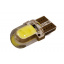 Светодиодная лампа AllLight T10 1 диод COB 1W W2,1x9,5d 12V WHITE в силиконе МАЛЕНЬКАЯ Київ