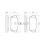Тормозные колодки Bosch дисковые передние NISSAN 100NX/Pulsar/Sentra/Sunny 0986460997 Тернопіль