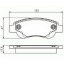 Тормозные колодки Bosch дисковые передние PR2 CITROEN/PEUGEOT/TOYOTA C1/107/Aygo 05> 0986495085 Київ