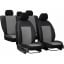 Авточехлы из эко кожи MITSUBISHI L200 2015-2019 POK-TER Road с серой вставкой Іршава