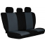 Авточехлы Peugeot 206 (1998 POK-TER Classic Plus с серой вставкой Хуст