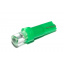 Светодиодная лампа AllLight T 5 1 диод LED W2*4.6d 12V GREEN Черкаси