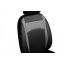 Авточехлы из эко кожи HONDA City 2003-2008 POK-TER Design Leather с серой вставкой Братське