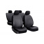 Авточехлы из эко кожи GEELY GХ2 2012- (2002-2011) POK-TER Desing Leather с черной вставкой Умань