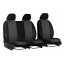 Авточехлы для OPEL MOVANO 1998-2010 (A) с эко кожи POK-TER Elit 1+2 серый Львів