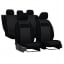Авточехлы из автоткани для GEELY FC 2006-2011 (2002-2011) POK-TER VIP черные с серой вставкой Дніпро