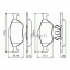 Тормозные колодки Bosch дисковые передние FORD/MAZDA Fiesta/Fusion/121 F 1.25-1.6 0986495220 Чугуев