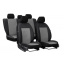 Авточехлы из эко кожи GEELY Emgrand X7 2013-2016 (2002-2011) POK-TER Road с серой вставкой Самбір
