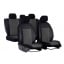 Авточехлы комбинированые PEUGEOT 207 2006-2012 Hatchback POK-TER Unico Premium с серой вставкой Тернополь