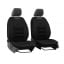 Накидки чехлы на передние сиденья Mazda Tribute 2000-2011 POK-TER PsT черной вставкой Нікополь