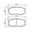 Тормозные колодки Bosch дисковые передние HYUNDAI Sonata F 05-12 0986494374 Новая Прага