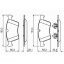 Тормозные колодки Bosch дисковые передние MERCEDES GL/ML(164) F 06-12 0986494427 Чернівці