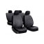Авточехлы из эко кожи DACIA Sandero Stepway 2009-2012 POK-TER Design Leather с черной вставкой Лозовая