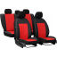 Авточехлы из эко кожи GEELY CK 2 2011-2016 (2002-2011) POK-TER Road с красной вставкой Тернополь