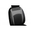 Авточехлы из эко кожи Honda City (2002-2008) POK-TER Design Leather с серой вставкой Первомайск