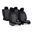 Авто чехлы комбинированые FORD Fiesta 2002-2008 POK-TER Unico Premium с серой вставкой Кам'янка-Дніпровська