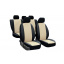 Авточехлы из эко кожи GEELY Emgrand EC7-RV 2009-2016 (2002-2011) POK-TER PERLINE с бежевой вставкой Київ