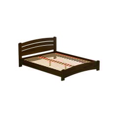 Кровать деревянная Estella Венеция Люкс 160х200 см Темный орех Щит 2Л4 (3000774027) Киев