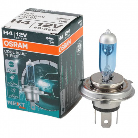 Галогеновая лампа Osram H4 12V 60W P43t Cool Blue Intense Next Gen (64193CBN)