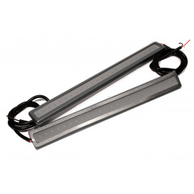 Ходовые огни HeadLight DRL COB 14CM сплошной свет BLUE