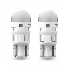 Комплект светодиодных ламп Philips 11961AU60X2 W5W LED Ultinon Pro6000 SI amber