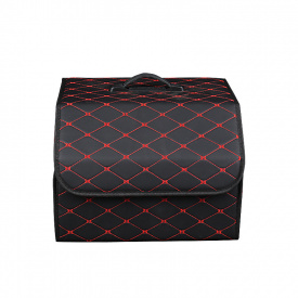 Автомобильный органайзер Lesko XY0-52 Black-Red 40*31*29 см