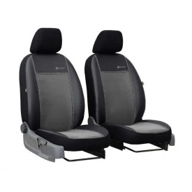 Чехлы на передние сиденья для CHERY A13 2008- POK-TER Exclusive Серый (r416537)