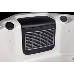 SPA бассейн Superior Spas Premium Marseille, 200×200×94 см Вишневе