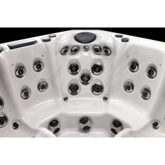 SPA бассейн Superior Spas Premium Marseille, 200×200×94 см Вишневе