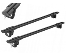 Автобагажник на крышу для MERCEDES BENZ C-klasa (S203) Kombi 2001-2003 Aguri Runner Black
