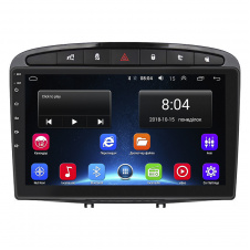 Штатная магнитола Lesko Peugeot 408 I 2012-2017 9" 2/32Gb Black/ Wi-Fi Optima GPS Android (9476-35132)