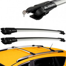 Поперечены на релинги LAND ROVER Freelander mk I SUV 1998-2003 Aguri Prestige Silver