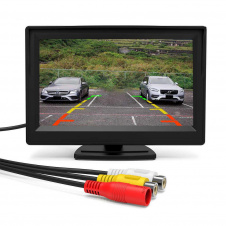 Автомобильный монитор RIAS M-217 TFT LCD 5" для двух камер Black (np2_00165)