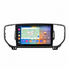 Штатная магнитола Lesko 9" Kia Sportage IV 2016-2018 2/32Gb CarPlay 4G Wi-Fi GPS Prime (8951-47763)