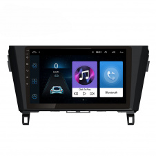 Штатная автомагнитола Lesko Nissan Qashqai 2014-2018 г 10" 2+32Gb Wi-Fi GPS Android