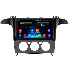 Штатная магнитола 9" Lesko для Ford S-MAX I 2006-2010 2/32Gb Wi-Fi GPS Optima Форд