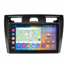 Штатная магнитола Lesko 9" Ford Fiesta Mk5 2002-2008 4/64Gb CarPlay 4G Wi-Fi GPS Prime (9445-47567)