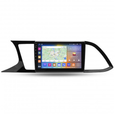 Штатная магнитола Lesko 9" SEAT Leon III Рестайлинг 2016-2020 4/64Gb CarPlay 4G Wi-Fi GPS Prime (9584-48086)