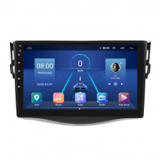 Штатная магнитола Lesko 9" Toyota RAV4 III XA30 Рестайлинг 2010-2016 6/128Gb 4G Wi-Fi GPS Top (8480-43868)