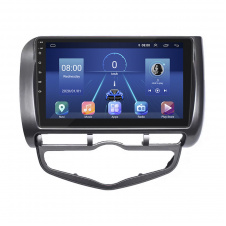 Штатная магнитола Lesko 9" Honda Jazz I Рестайлинг 2005-2008 4/32Gb/ 4G/ Wi-Fi/ CarPlay Premium (9493-38120)