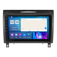 Магнитола Lesko Mercedes-Benz SLK-Класс II R171 Рестайлинг 2008-2011г IPS 9" 2/32Gb CarPlay 4G GPS Prime (10895-61095)
