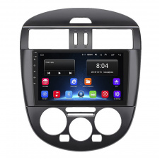 Штатная магнитола Lesko Nissan Pulsar VI C13 Manual AC 2014-2018 9" 2/32Gb Wi-Fi GPS Base (10723-55623)